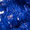 7ft. Pre-Lit Royal Blue Pine Artificial Christmas Tree, Clear Lights